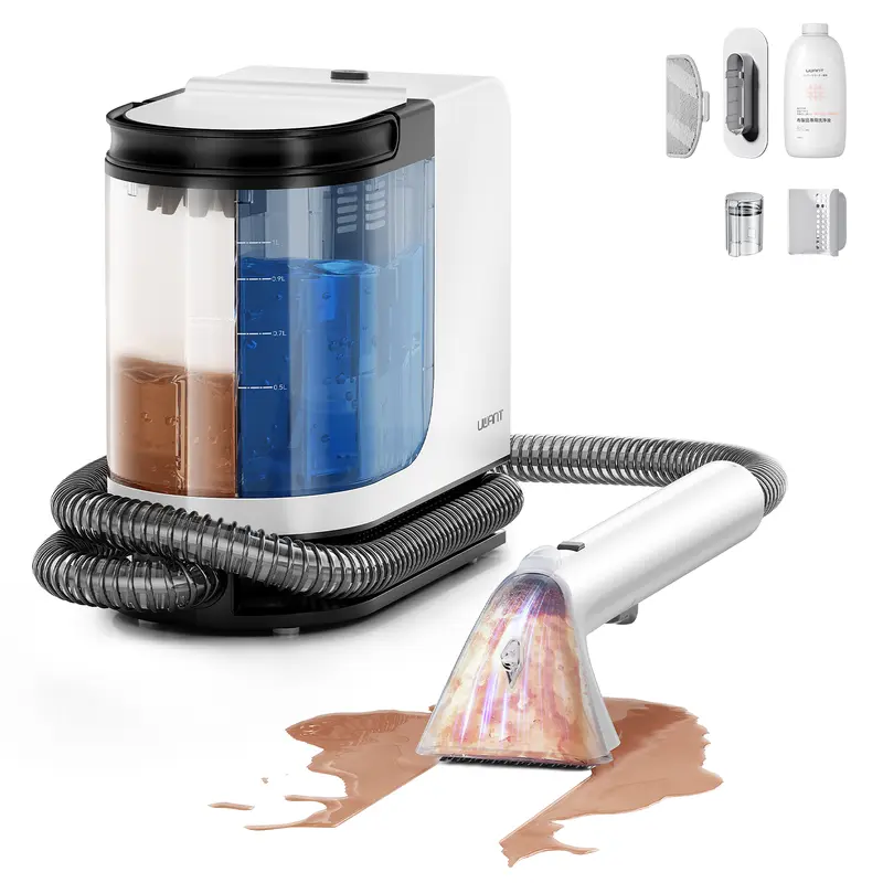 UWANT Y100-Steam 100℃蒸気噴射リンサークリーナー 18000Pa超強吸引力