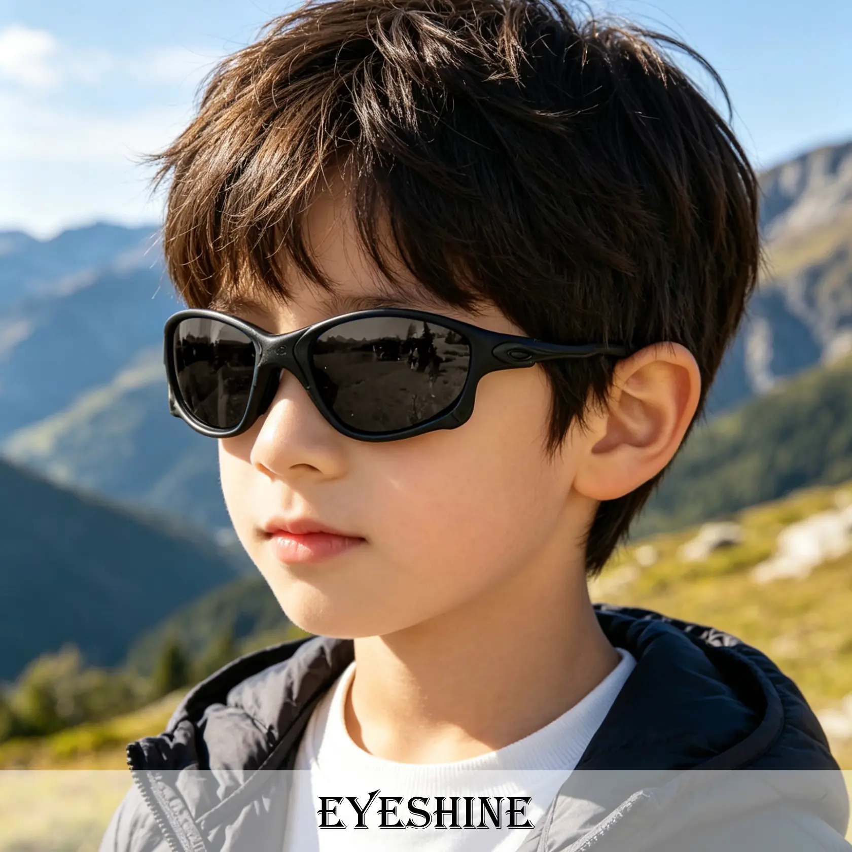 Eyeshine Kacamata Hitam Olahraga Anak Unisex Kids Sports Sunglasses Anti Silau UV Protection