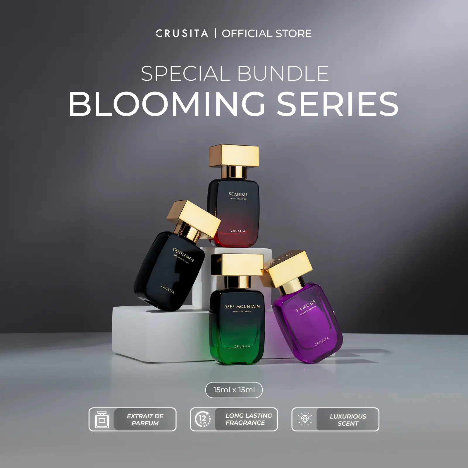 Crusita - Special Bundle Blooming Series 15ML x 15ML Extrait De Parfum