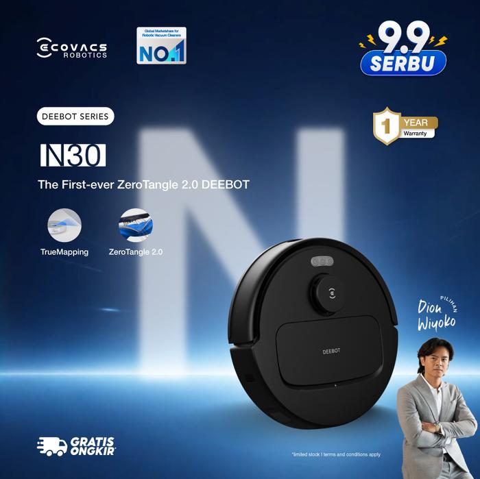 Gambar Ecovacs DEEBOT N30 Vacuum Cleaner Vacuum Vacuum Mop Penyedot Debu Sapu Pel dari Ecovacs Indonesia Kota Tangerang Tokopedia