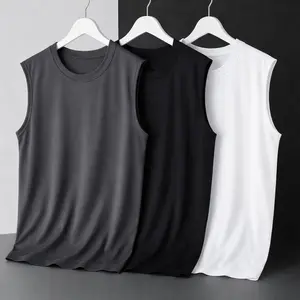 PAKET HEMAT Kaos Singlet Lekbong Pria 3 Pcs 50ribu Singlet Santai GYM / Atasan Polos Tanpa Lengan