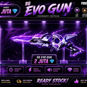 mainan tembakan anak peluru karet sg wjuta evo gun