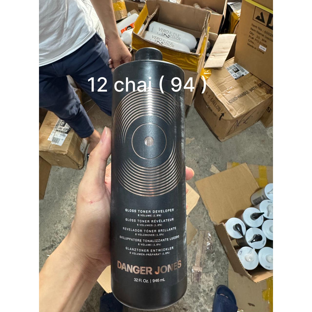 Oxy Trợ Nhuộm Danger Jones Gloss Toner Developer 6 Vol 1.8% 946ml