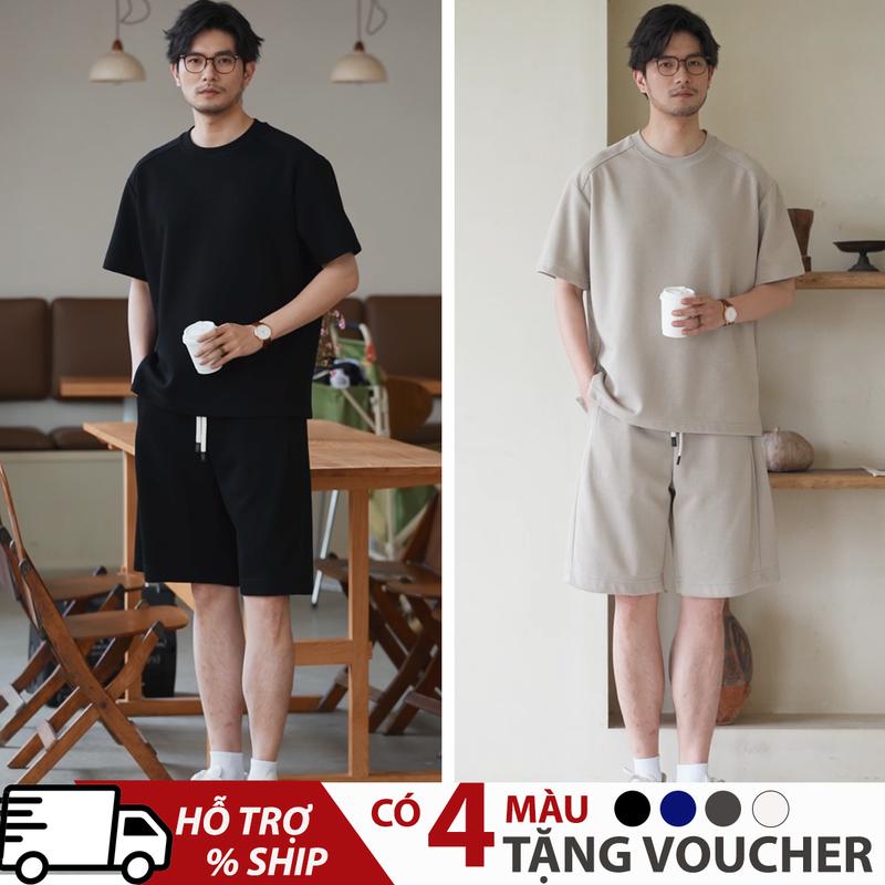 Bộ Quần Áo Thể Thao Nam Nữ Fox | Đồ Bộ Nam Big Size 115kg | Bộ Hè Nam Nữ Chất Cotton Hàn Cao Cấp Định lượng 250 gram Co Giãn Mặc Mát Thoải Mái Dù ngủ chạy bộ đi chơi sport gym