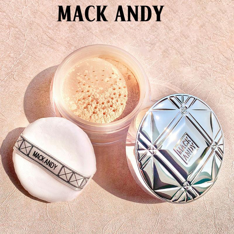  Phấn Phủ Dạng Lỏng Mack Andy Tươi Mới Dưỡng Ẩm Không Thấm Nước Kiểm Soát Dầu Làm Sáng Che Khuyết Điểm Phấn Phủ 