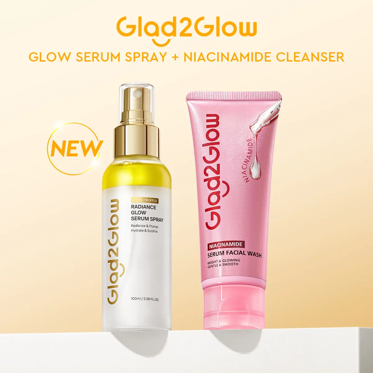 [2pcs] Serum Spray+Cleanser