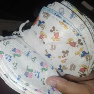 Masker DUCKBILL CCARE 50PCS Karakter Motif Boy Girl Surgical Mask Duckbil