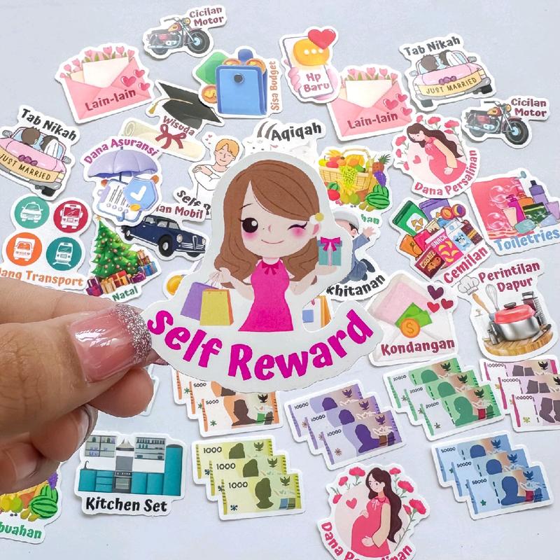 STIKER BUDGETING LUCU UNTUK MENGATUR KEUANGAN 8
