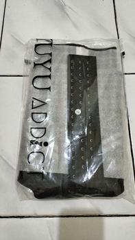 Product Review of YUYUADDICT - NEW Aria Latex Nylon Super Tight High Compression Core Corset Free Extension korsetsarahannaslimperut from E**A 0