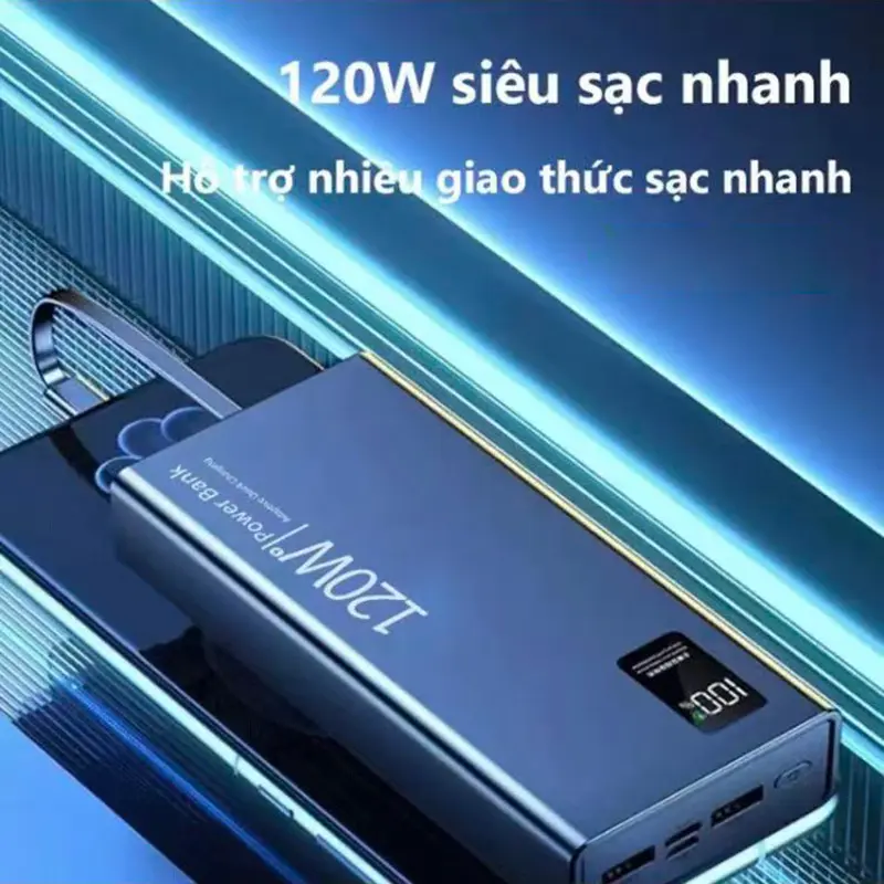 Sạc Siêu Nhanh120W PD22.5W 20000mAh 30000mAh Sạc Dự Phòng ,Chứng nhận chính hãng，Tích hợp sẵn bốn dây cáp,Tương thích lighting/Type-C KAKA POWER BANK 4 dây cáp Kho báu sạc power bank | BigBuy360 - bigbuy360.vn