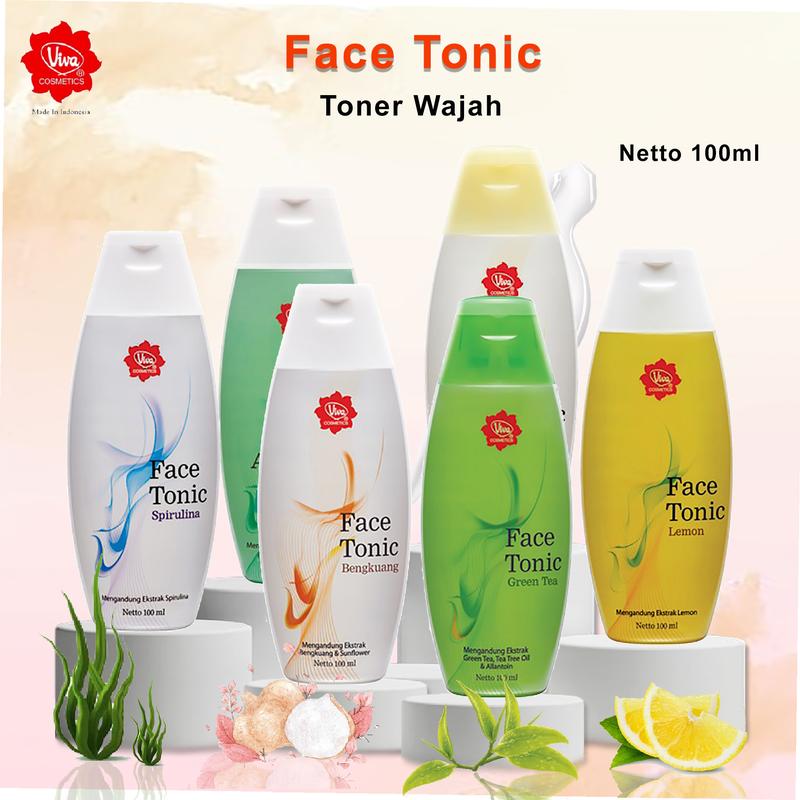 Product Introduction of Viva Face Tonic Toner 100ml Untuk Menyegarkan Kulit Melembakan Kulit 35