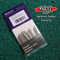 Gambar fret hosco gitar stainless steel medium jumbo dari Maju Jaya Gallery Music Kab. Malang 1 Tokopedia