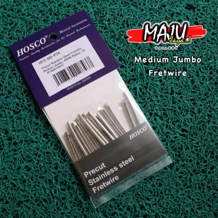 Gambar fret hosco gitar stainless steel medium jumbo dari Maju Jaya Gallery Music Kab. Malang Tokopedia
