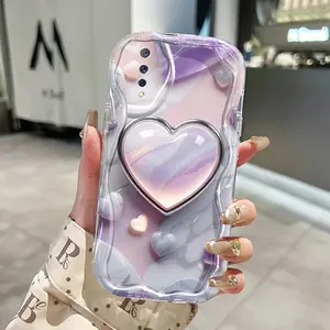 Casing Hp VIVO S1 VIVO S1 Pro Case pola cinta mutiara Casing HP pelindung sederhana Kesing silikon lunak ganda baru Softcase