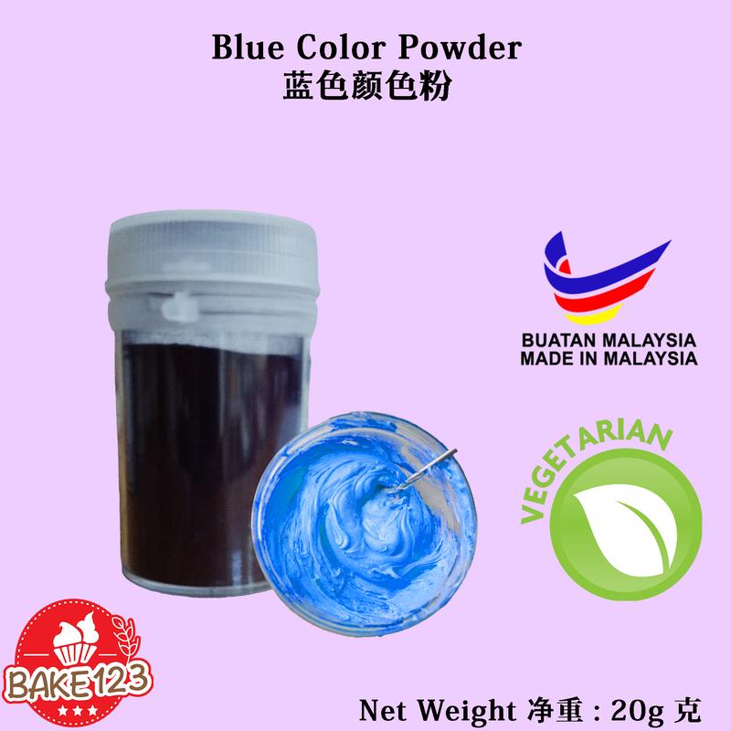 Biru Powder Blue Color Powder 20G / Coloring Serbuk Pewarna Biru - TikTok Shop Malaysia