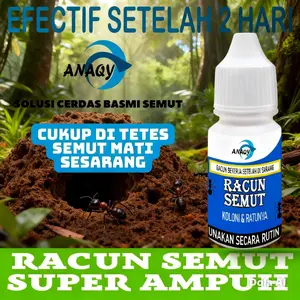 ANAQY racun semut Gel Atasi Koloni Semut