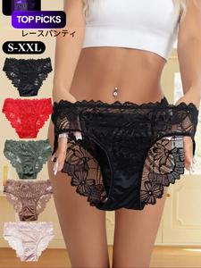 注目 女性用セクシーなレースのトライアングルショーツ 4枚・5枚・6枚セット、サイズS〜XXL。特徴にはシアーな花柄レース、シルキーなサテンのトリム、そして純粋で魅惑的なスタイルがあり、日常使いやデートに最適です。人気商品