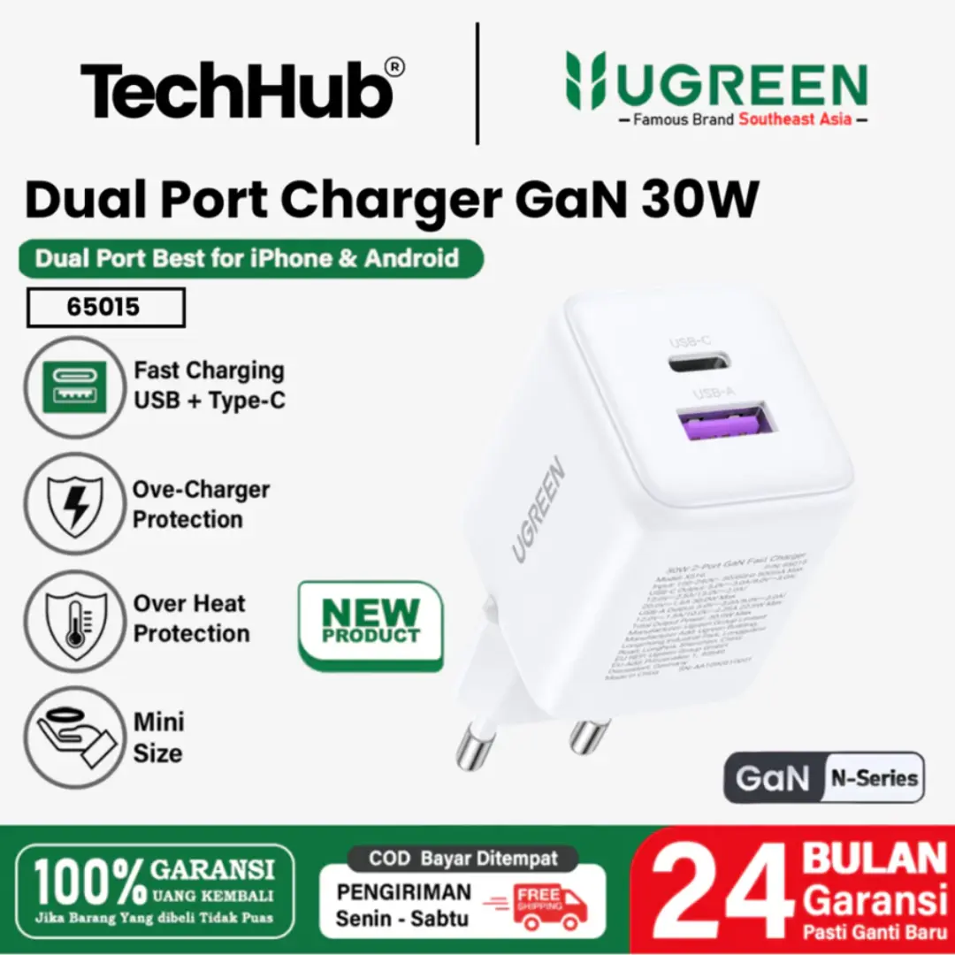 30W GaN-N Dual White