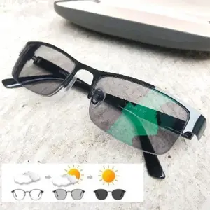 READY KACAMATA PHOTOCROMIC LENSA MINUS PRIA DAN WANITA KACAMATA MODEL KEKINIAN  UNTUK DILUAR MAUPUN  DALAM RUANGAN FREE BOX DAN LAP