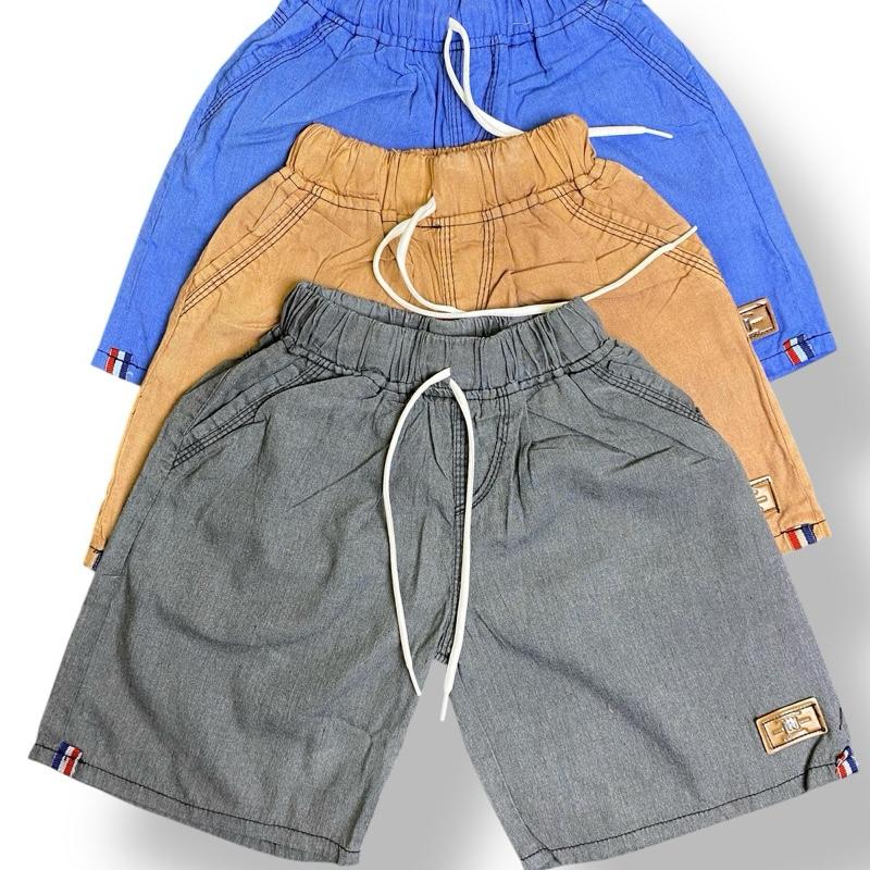 DellaKids Celana Pendek Anak-anak Usia 1-8 Tahun Bahan Katun Halus Dan Nyaman Di Pakai Fashion Laki-Laki 4