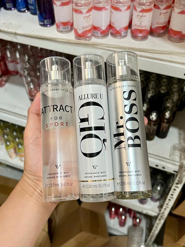 Combo 3 chai body mist nam 236ml Hương nước hoa quyến rũ