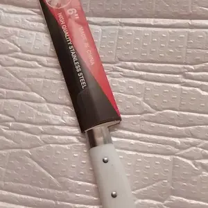 FUNNYCOOK PISAU BUAH DAGING SAYUR BERKUALITAS TINGGI BAHAN STAINLESS STEEL ANTI KARAT Dapur Ikan Putih Kitchenware