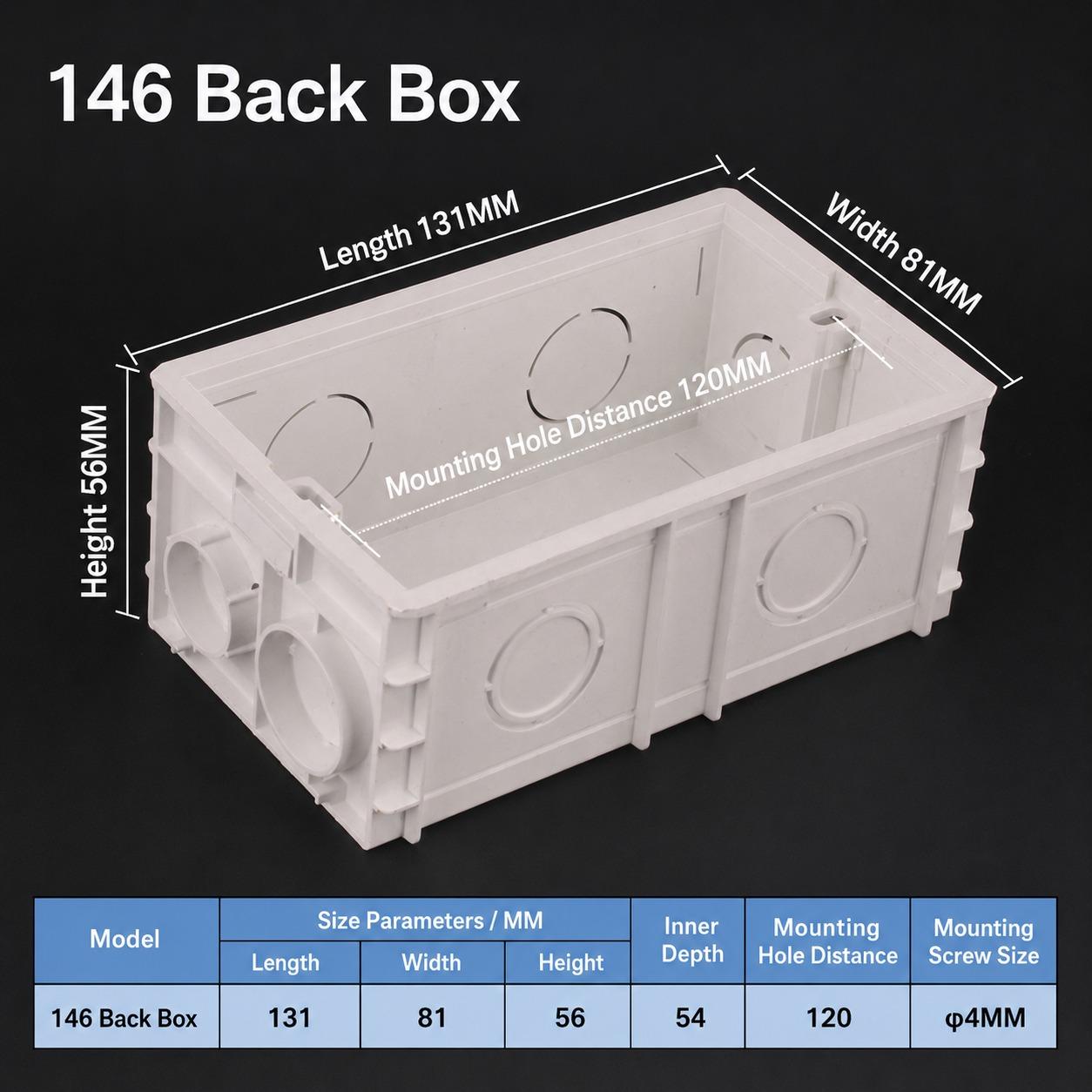 Universal 5-Pin EU UK US Wall Socket with 18W Type-C USB Fast Charging and White Glass Panel – Multi-Device Outlet for Home and Office