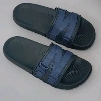 sandal selop trendy pria//sandal selop murah// Karet Shoes Sendal 2
