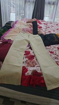 Product Review of GS-Jeans Cutbray Velicia Cream-streetch jeans Wanita Panjang from a**g 1