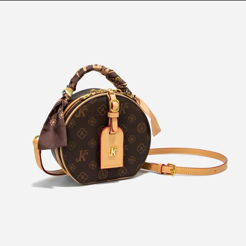 Túi Xách Nữ Túi Tròn JK Size 18 Mẫu Mới 2025 Sang Trọng Dễ Phối Đồ Phù Hợp Mọi Lứa Tuổi -T96