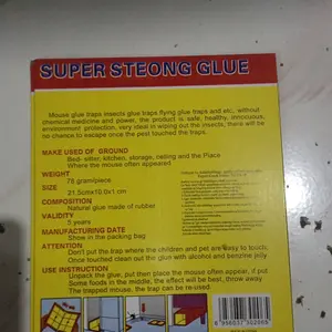 (RDM)  PAKET 5 PCS LEM TIKUS  PERANGKAP JEBAKAN TIKUS PEMBASMI TIKUS LEM KUAT