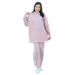 Raincoat Jas Hujan New Produck ORGA Model Hodie Setelan Baju dan Celana Desain Kekinian Bahan PVC Tebal Anti Rembes