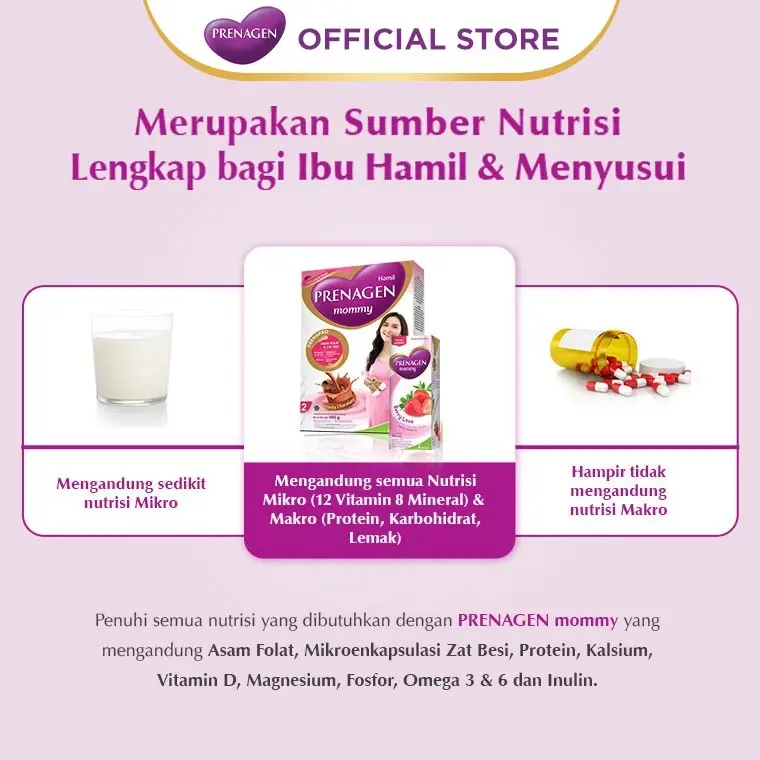 PRENAGEN MOMMY FRENCH VANILLA 360 gr Susu Ibu Hamil | Susu Bumi 1
