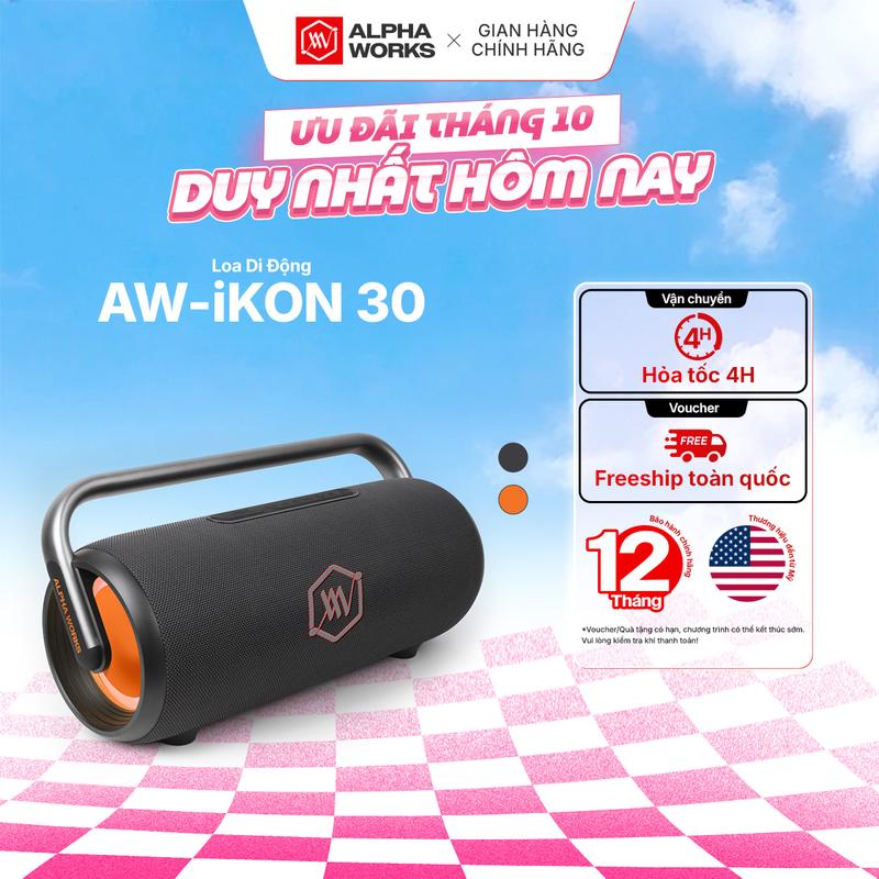 Loa Bluetooth Alpha Works iKON 30
