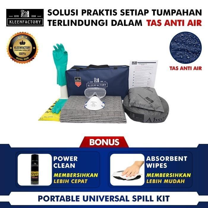 Gambar Universal Spill Kit 20 Liter Kemasan Tas Anti Air Universal Spill Kit dari ONEBIZ.id Kab. Bogor Tokopedia