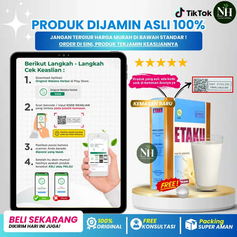 Etaku Bantu Atasi Patah Tulang, Pemulihan Tulang Patah, Tulang Retak, Pengeroposan Tulang, Pengapuran Tulang, Osteoporosis, Fraktur, Kesehatan Tulang, Dan Banyak Lagi, Sudah Terdaftar di BPOM dan HALAL MUI, 100% ORIGINAL, 100% Kambing Etawa Asli 5