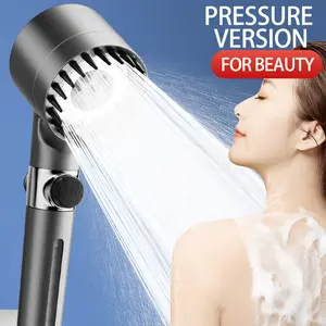 German Showerhead Dengan Filter / Ada 4Mode/Dapat Tingkatkan Tekanan Air Jet