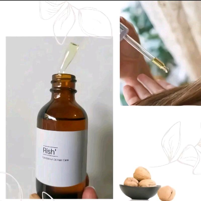 Rish minyak kemiri 60 ML perawatan penumbuh penebal rambut botak original 1