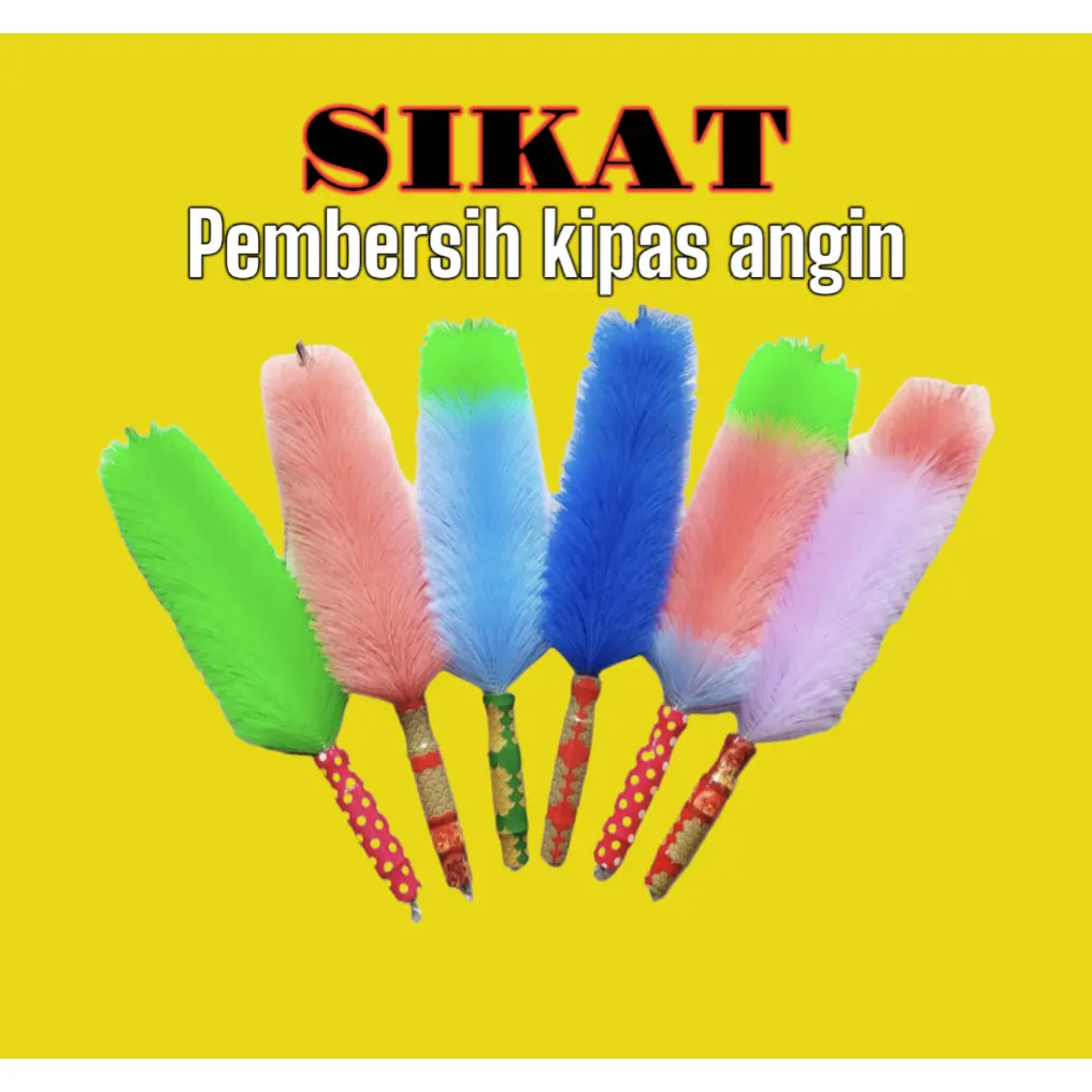 Kemoceng Sikat Kipas Angin, Meja, Sofa, Laci Bahan Lembut Fleksibel | Sikat Pembersih Kipas Angin