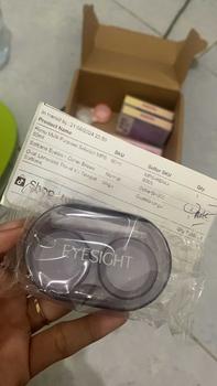 Product Review of EYESIGHT Oval Lenscase Travel Kit Tempat Softlens from z** 0
