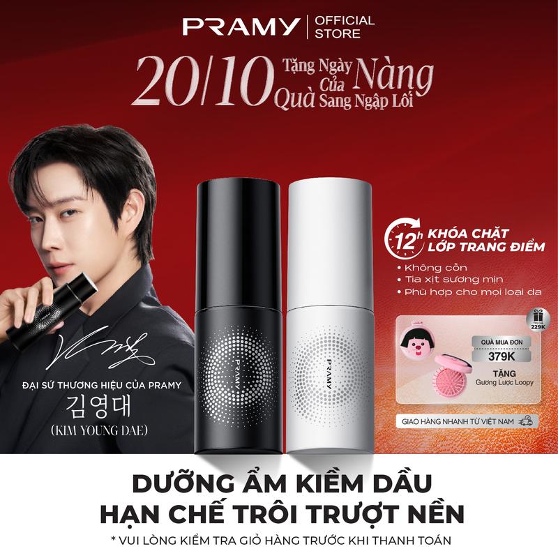 [SIZE NHỎ] PRAMY Xịt Khoá Nền Giữ Lớp Makeup Lâu Trôi Dưỡng Ẩm Setting Spray 30ml