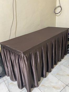 Product Review of Cover Meja Prasmanan 150 x 60 x 75 cm Anti-Susut dengan Bahan Abutay/Filamin Berkualitas Tinggi from ᑎ**ᑎ ᖘ**ᗴ 2
