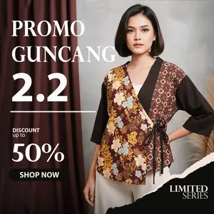 PROMO 2.2 PAYDAY SALE GEGGO WOMAN Atasan Kemeja Tunik Abaya Stelan Wanita