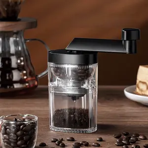 REZKI MALL- HOUSEEN Alat Penggiling Kopi Manual Coffee Grinder Ceramic Burr - SY-001