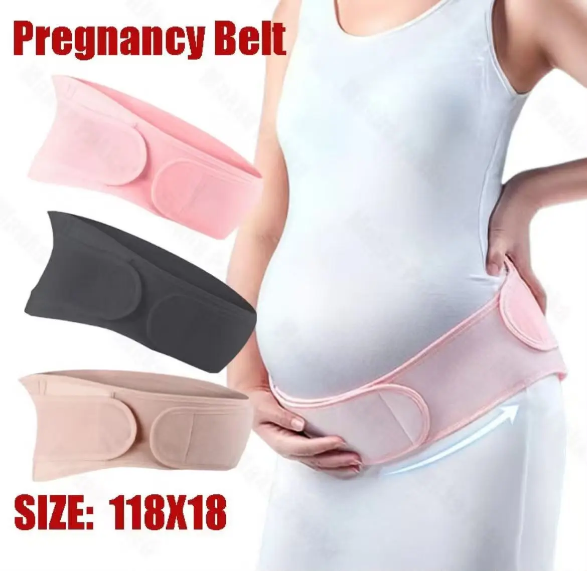 Korset Penyangga Perut Kehamilan Sabuk Penyangga Perut Ibu Hamil Premium Pregnancy Belt Sorex Maternity Belt