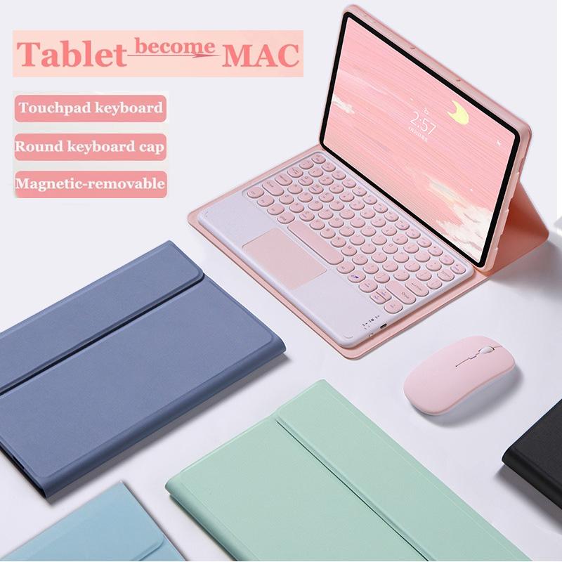 Vỏ bàn phím Touchcho Xiaomi Red mi SE 11 "2023 Redmi 10.61 2022, bàn phím cảm ứng từ tính không dây Bluetooth chuột 0
