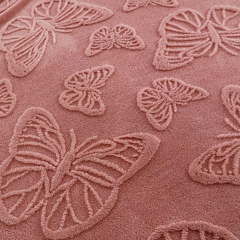 Selimut Bulu Dewasa Halus Polos Emboss 5D / Emboss Kupu Kupu Aesthetic 180x200/200x230 List Pinggir New Arrival Kain 7