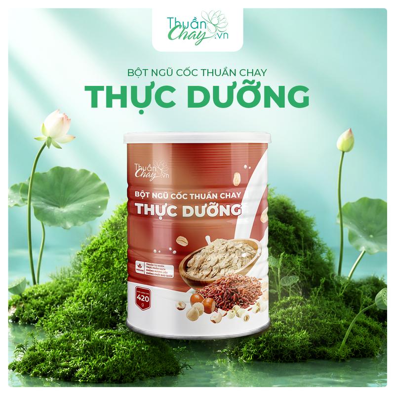 NGŨ CỐC THỰC DƯỠNG - Bột Ngũ Cốc Thuần Chay 420g
