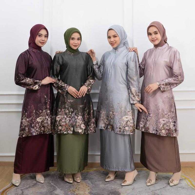 ARUMI SET KURUNG KOMBI - SETELAN ROK MALAYSIA - ONESET MELAY - Shop ...