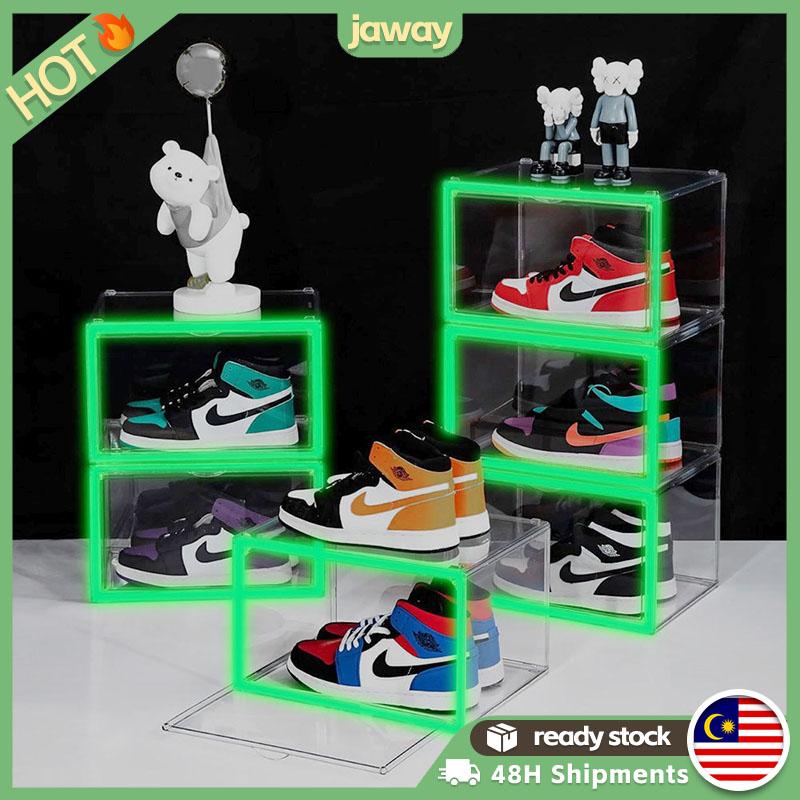 Kotak Kasut Akrilik,Labubu display box，Tebal, Berkilat, Tepi - TikTok ...